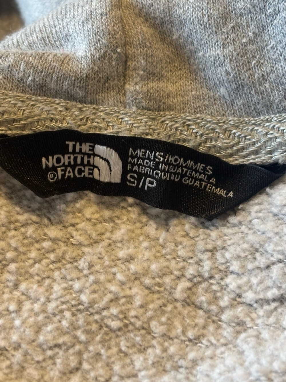 Authentic The North Face "Half Dome" Pullover Hoodie size Small spot on arm - Picture 10 of 14